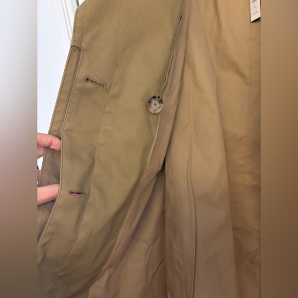 Banana Republic Timeless 100% Cotton Trench Coat – Size M - Picture 10 of 16